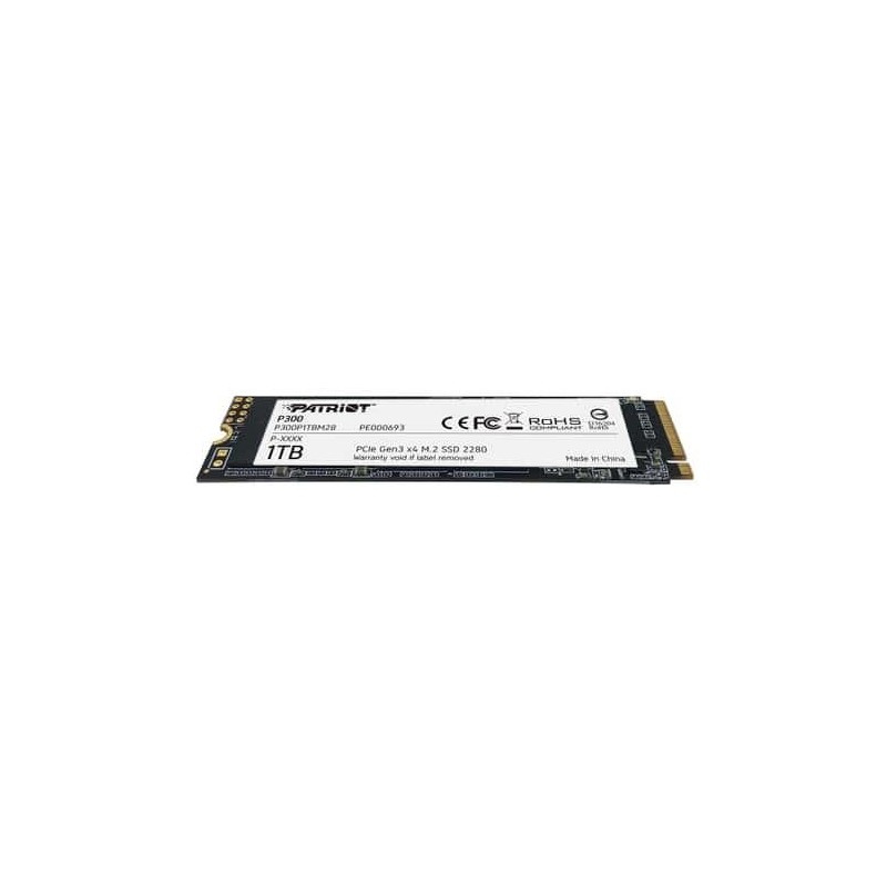 PATRIOT SSD INTERNO P300 1TB M.2 PCIE R/W 2100/1650 GEN 3X4