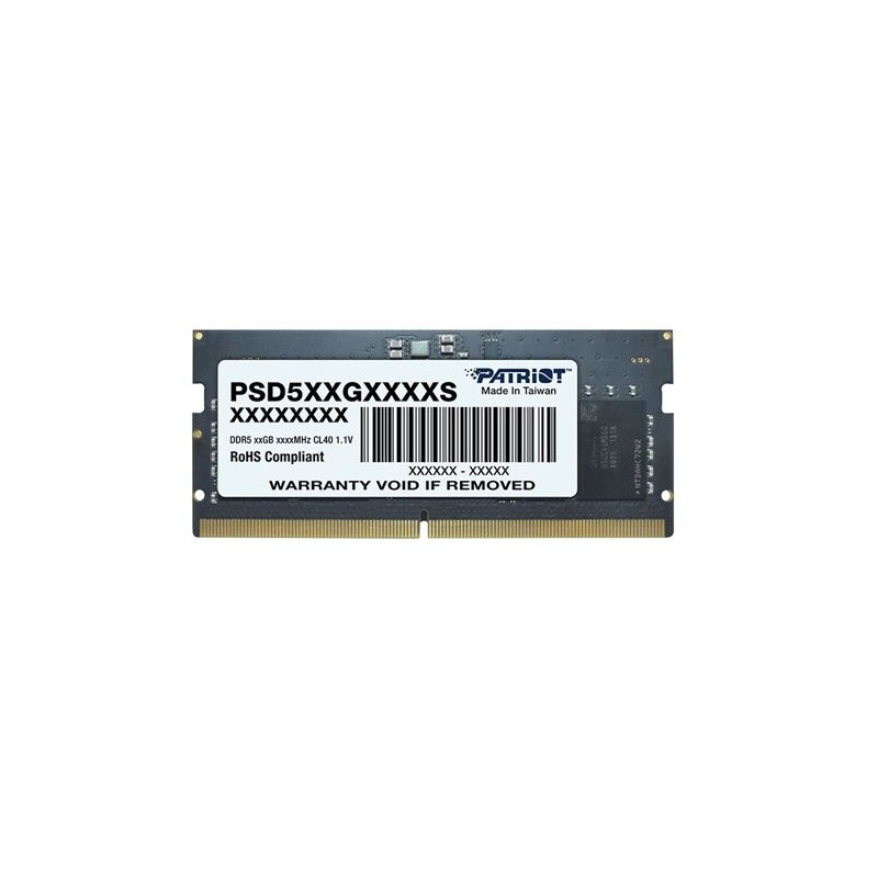 PATRIOT RAM SODIMM 16GB DDR5 4800MHZ