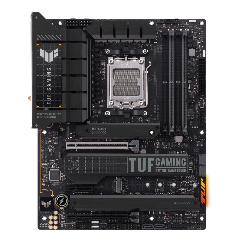 ASUS MB AMD X670E, TUF GAMING X670E-PLUS, AM5, DDR5 PCIE 5.0