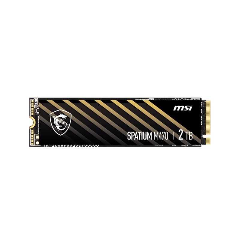 MSI SSD INTERNO SPATIUM M470 2TB NVMe M.2 PCIE R/W 5000/4000