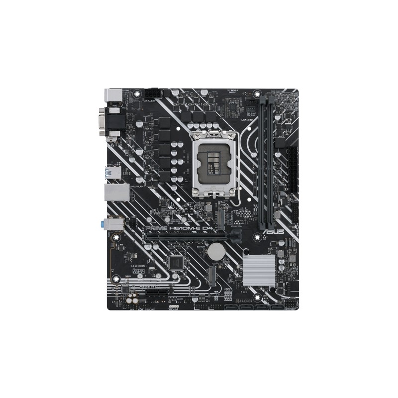 ASUS MB H610, PRIME H610M-E D4, LGA 1700, DUAL M.2, ALDER LAKE