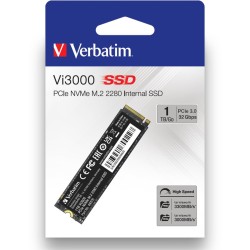 VERBATIM SSD INTERNO VI3000 1TB M.2 PCI-E R/W 3300/2500 NVMe