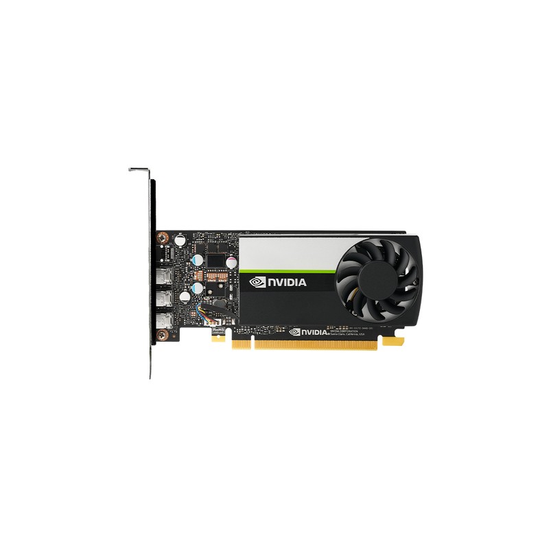 DELL VGA NVIDIA QUADRO T400, 4GB GDDR6, 4mDP, Full Height