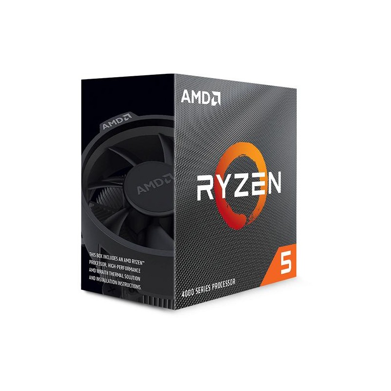 AMD CPU RYZEN 5, 4500, AM4, 4,10GHz 6 CORE, CACHE 11MB, 65W WRAITH STEALTH COOLER