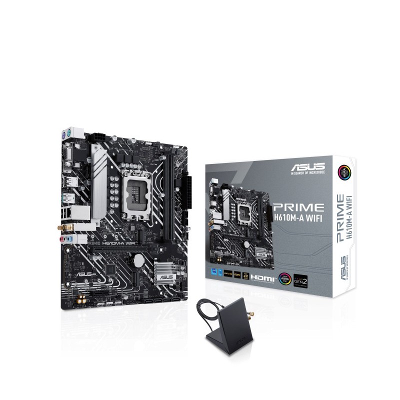 ASUS MB H610, PRIME H610M-A WIFI, LGA 1700, WIFI, 90MB1G00-M0EAY0