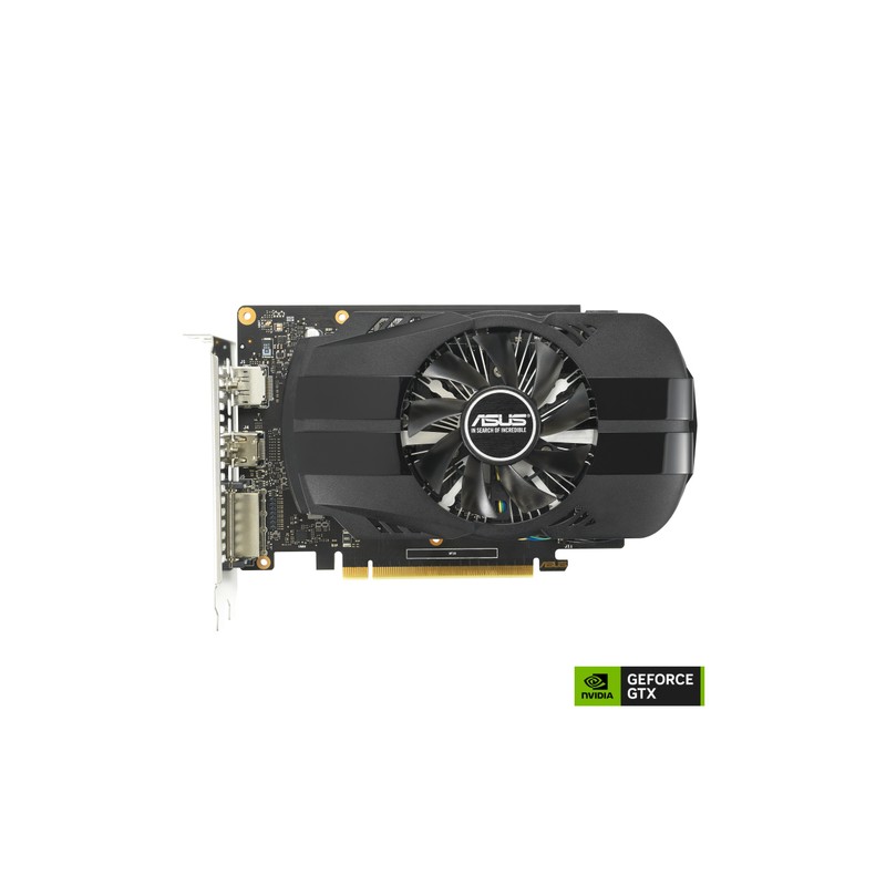 ASUS VGA GEFORCE GTX 1650, PH-GTX1650-O4GD6-P-EVO, 4GB GDDR6, DVI/HDMI/DP, 90YV0GX4-M0NA00