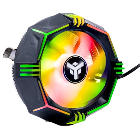 ITEK DISSIPATORE AD ARIA ICY-4LPR - SKT UNIVERSALE, 65W TDP, LOW PROFILE, RGB RAINBOW