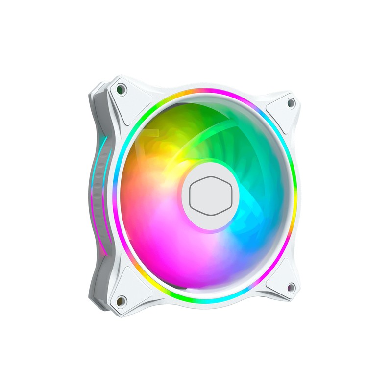 COOLER MASTER DISSIPATORE MASTERFAN MF120 HALO WHITE EDITION 120X120X25 VENTOLA CABINET - COOLER MAS