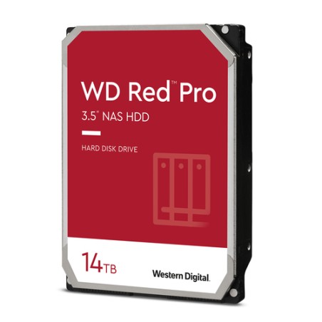 WESTERN DIGITAL HDD RED PRO 14TB 3,5 7200RPM  SATA 6GB/S BUFFER 512 Mb