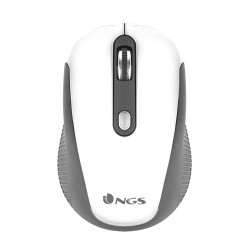 NGS MOUSE OTTICO MINI WIRELESS 800/1600DPI CON 3 TASTI + ROTELLA SCORRIMENTO COLORE BIANCO