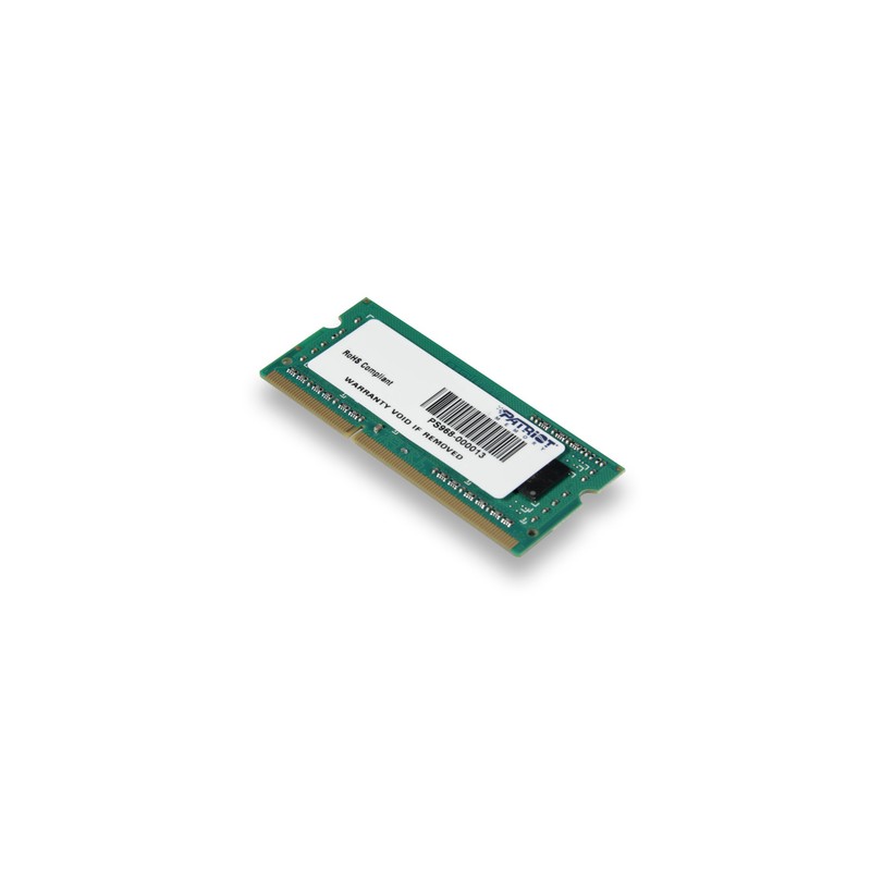 PATRIOT RAM SODIMM 4GB DDR3 1600MHZ