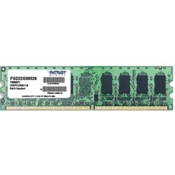 PATRIOT RAM DIMM 2GB DDR2...