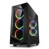 SHARKOON CASE REV200 ATX 7 SLOTS EXPANSION 2 USB 3.0, 2 USB 2.0, DRIVE BAY DA 2,5"/3,5