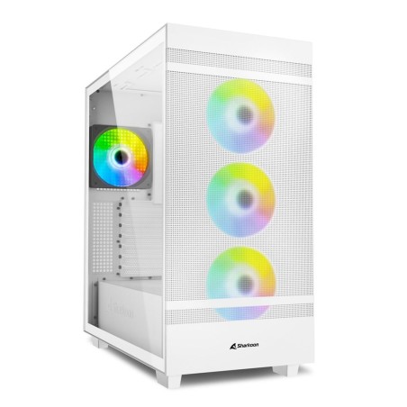 SHARKOON CASE REBEL C50 WHITE RGB