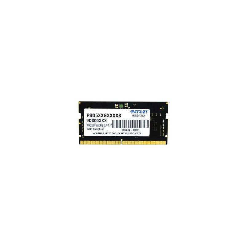 PATRIOT RAM SODIMM 8GB DDR5 4800MHZ