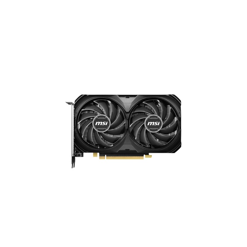 MSI VGA GEFORCE RTX 4060 TI, RTX 4060 Ti VENTUS 2X BLACK 8G OC, 8GB GDDR6, DP*3/HDMI, ATX, DUAL FAN, DLSS 3