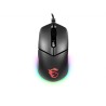 MSI MOUSE GAMING CLUTCH GM11 WIRED LED ROSSO SENSORE OTTICO