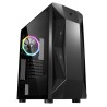 ITEK CASE THE ROCK EVO - GAMING MIDDLE TOWER, USB3, 12CM ARGB FAN, SIDE PANEL TEMP GLASS