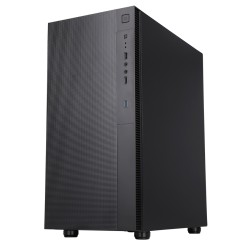 ITEK CASE SYLENT 03 - SILENT MIDDLE TOWER, USB3, 3X12CM FAN,  RIVEST. FONOASSORBENTE