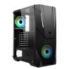 ITEK CASE SPACIRC VO - GAMING MIDDLE TOWER, 2X12CM ARGB FAN, USB3