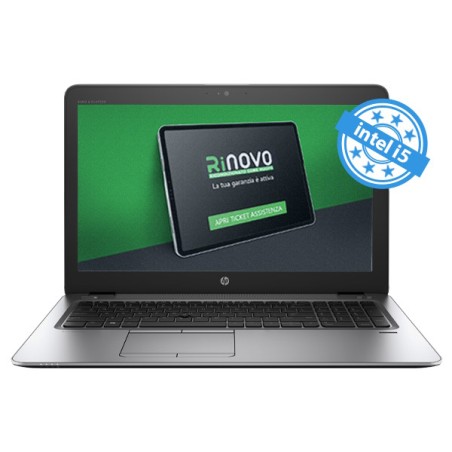 RINOVO NB HP 850 G3 i5-6X00U DDR4 16GB SSD 480GB 15.6" Touch No Dvd WIN 10 PRO