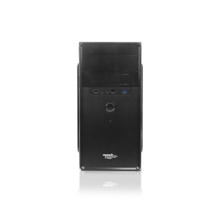 CASE OFFICE M-ATX PSU500W, 2 USB2.0+1 USB3.0, BLACK