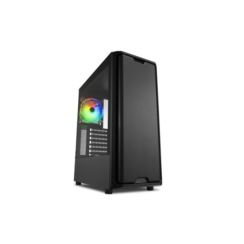 SHARKOON CASE SK3 RGB ATX 7 SLOT ESPANSIONE, PANNELLO FRONTALE VETRO TEMPERATO, 2 PORTE, 3XUSB2.0/3.