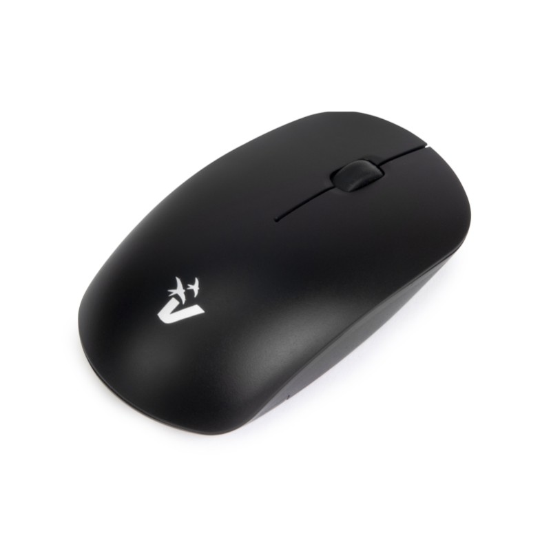 VULTECH MOUSE WIRELESS MW-08N 1600DPI SILENZIOSO BATTERIA INTEGRATA, NERO