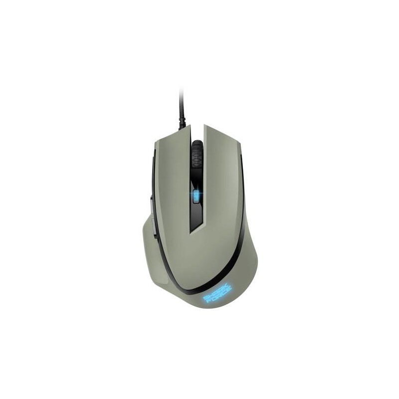 SHARKOON MOUSE GAMING SHARK-FORCE2-GR, 4200 DPI, USB, 1.8MT, GRIGIO