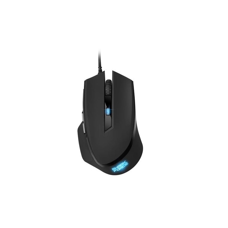 SHARKOON MOUSE GAMING SHARK-FORCE2-BL, 4200 DPI, USB, 1.8MT, NERO