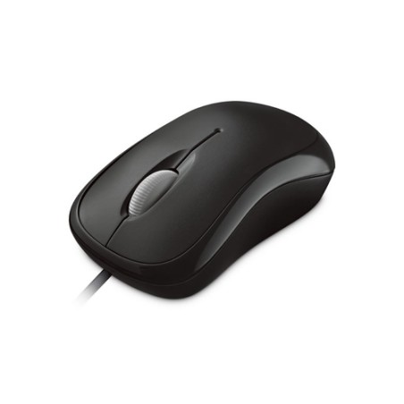 MICROSOFT MOUSE READY OTTICO 800 DPI CON CAVO USB, 3 TASTI, COLORE NERO