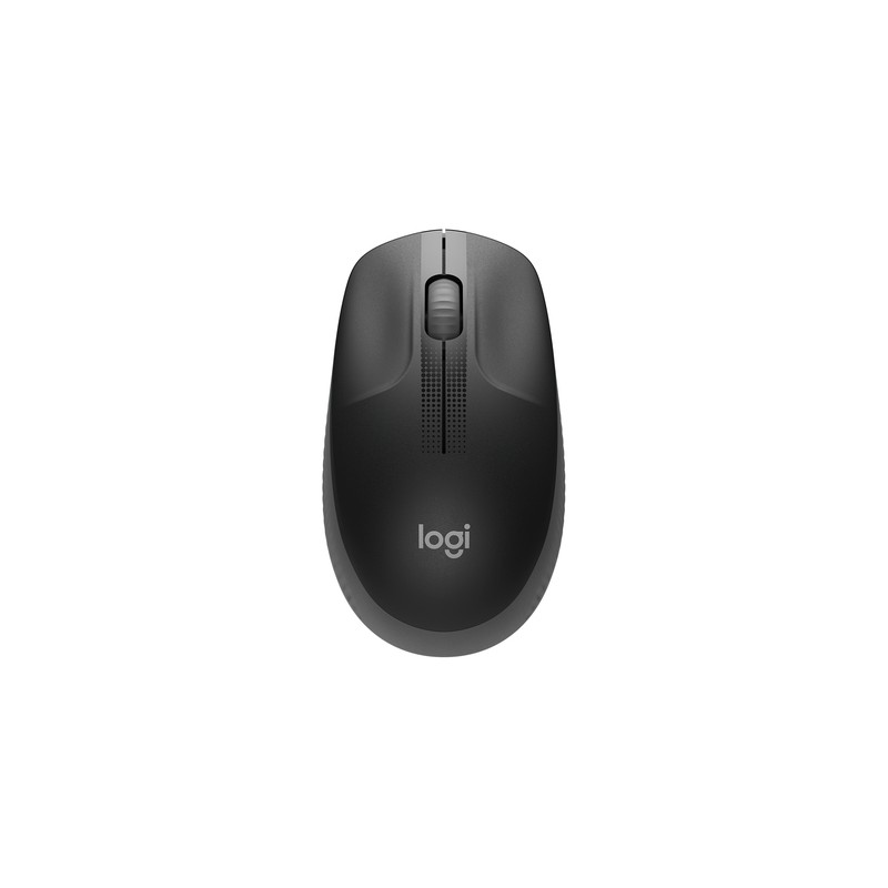 LOGITECH MOUSE WIRELESS M190 FULL-SIZE, OTTICO, USB, ANTRACITE