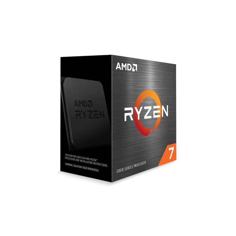 AMD CPU RYZEN 7, 5800X, AM4, 4.70GHz 8 CORE, CACHE 36MB, 105W, WOF