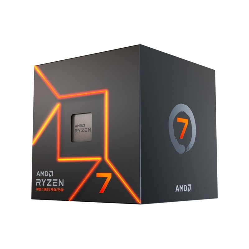 AMD CPU RYZEN 7, 7700, AM5, 5.3GHz 8 CORE, CACHE 40MB, 65W, BOX