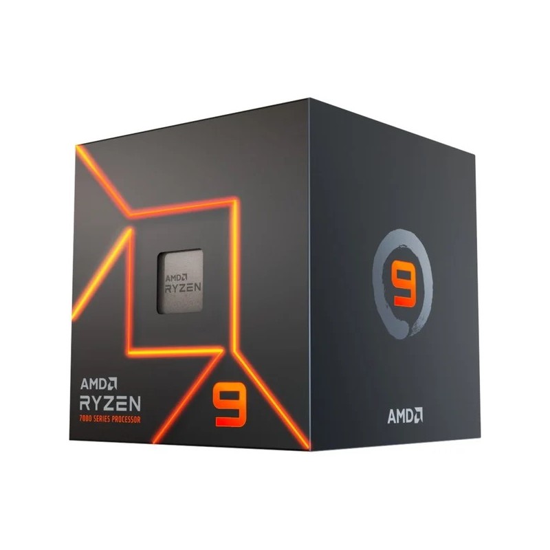 AMD CPU RYZEN 9, 7900, AM5, 5.40GHz 12 CORE, CACHE 76MB, 65W, BOX