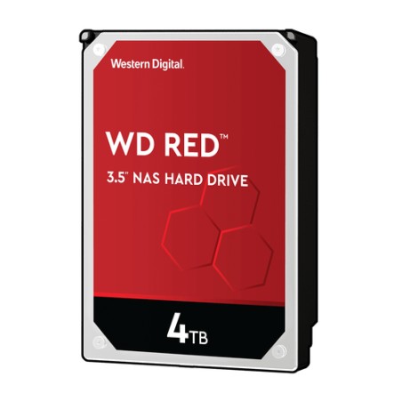 WESTERN DIGITAL HDD RED 4TB 3,5" 5400RPM SATA 6GB/S BUFFER 256MB