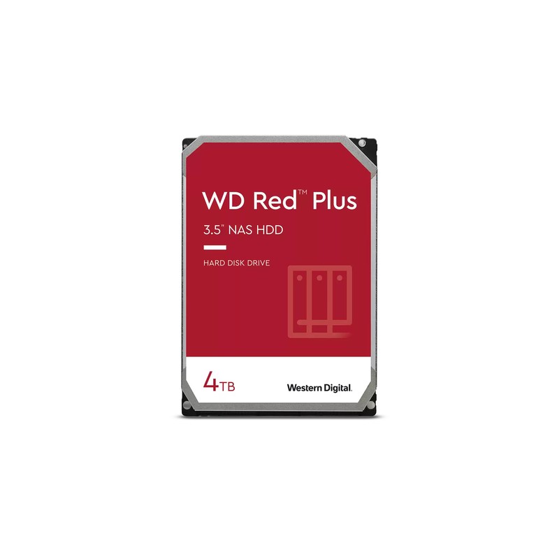 WESTERN DIGITAL HDD RED 4TB 3,5" 5400RPM SATA 6GB/S BUFFER 256MB