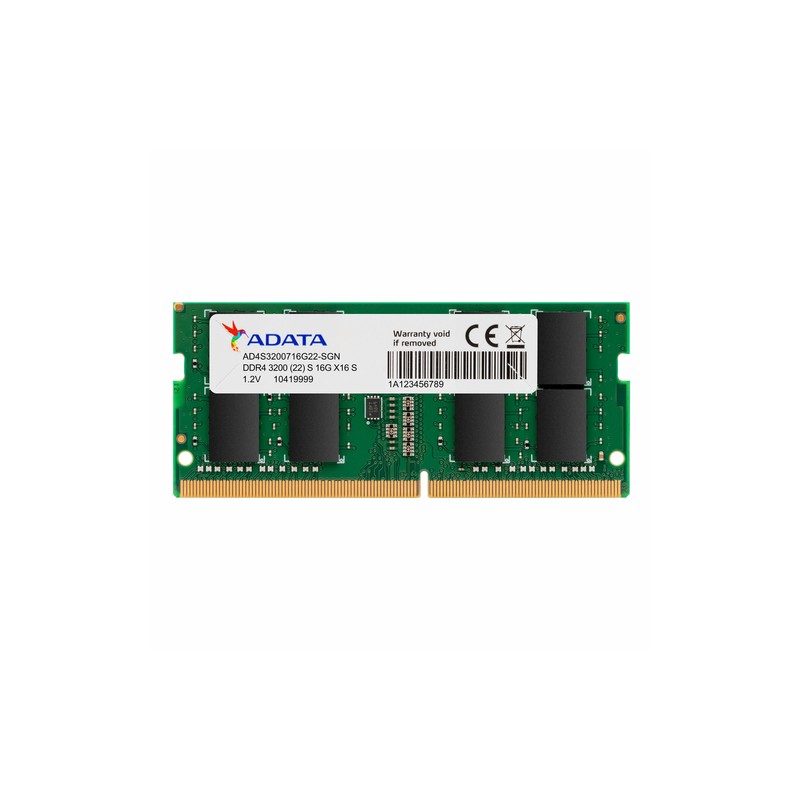 ADATA RAM SODIMM 8GB DDR4 (1x8Gb) 3200Mhz CL22 1,2V