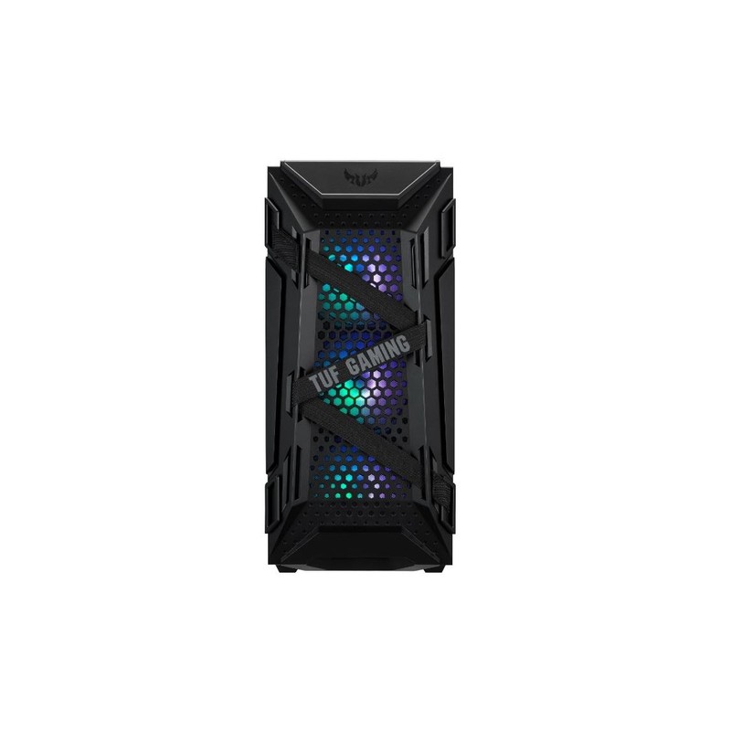 ASUS CASE GAMING GT301 TUF GAMING ATX, MID TOWER, 7 SLOT ESPANSIONE, 3X120MM FRONT, 1X120MM REAR, BL