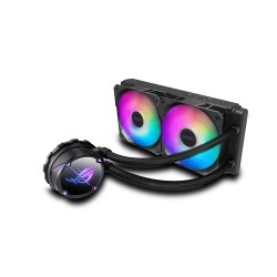 ASUS DISSIPATORE A LIQUIDO ROG STRIX LC II 240 ARGB AURA SYNC, 120MM ARGB RADIATOR FAN, ADATTATORE L