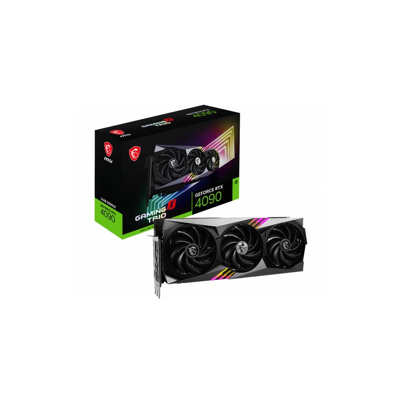 MSI VGA GEFORCE RTX 4090, RTX 4090 GAMING X TRIO 24G, DLSS 3