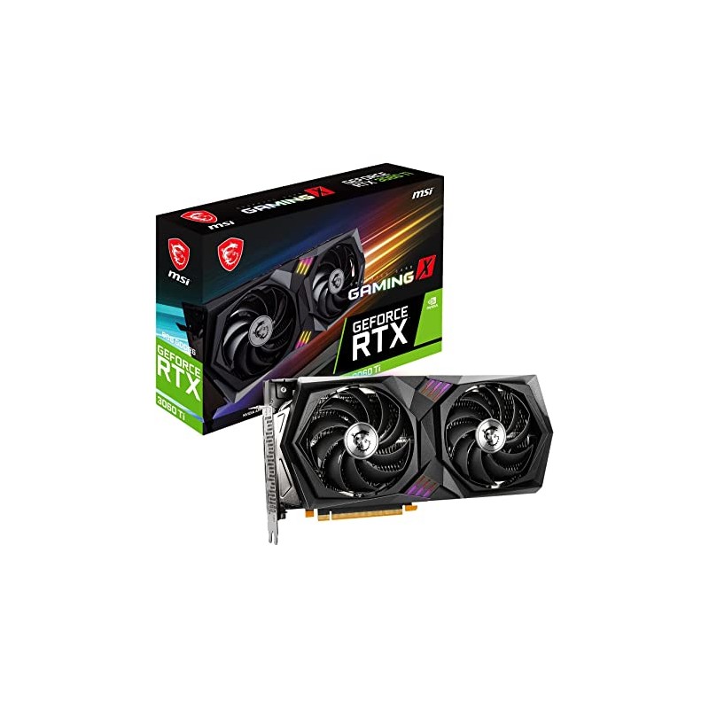 MSI VGA GEFORCE RTX 3060 TI, RTX 3060 TI GAMING X TRIO 8GD6X, DP*3/HDMI, ATX, TRI FROZR