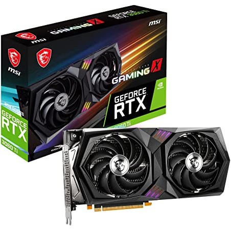 MSI VGA GEFORCE RTX 3060 TI, RTX 3060 TI GAMING X TRIO 8GD6X, DP*3/HDMI, ATX, TRI FROZR