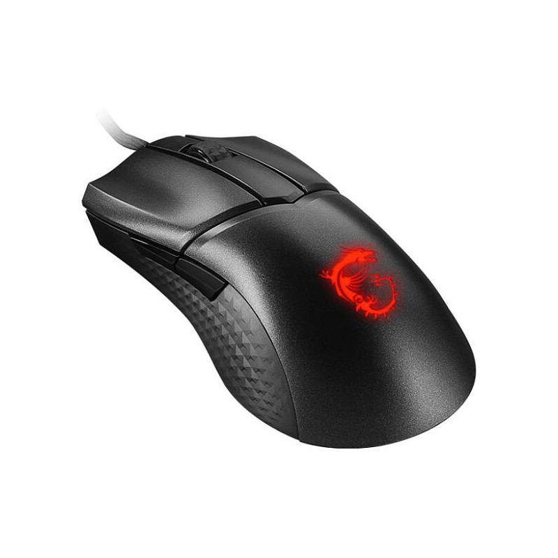 MSI MOUSE GAMING CLUTCH GM31 LIGHTWEIGHT CON FILO BLACK