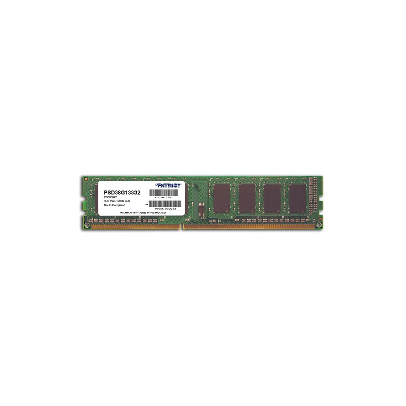 PATRIOT RAM DIMM 8GB DDR3 1333MHZ CL9