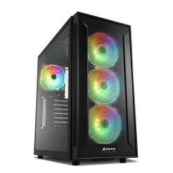 SHARKOON CASE ATX TG6M RGB...