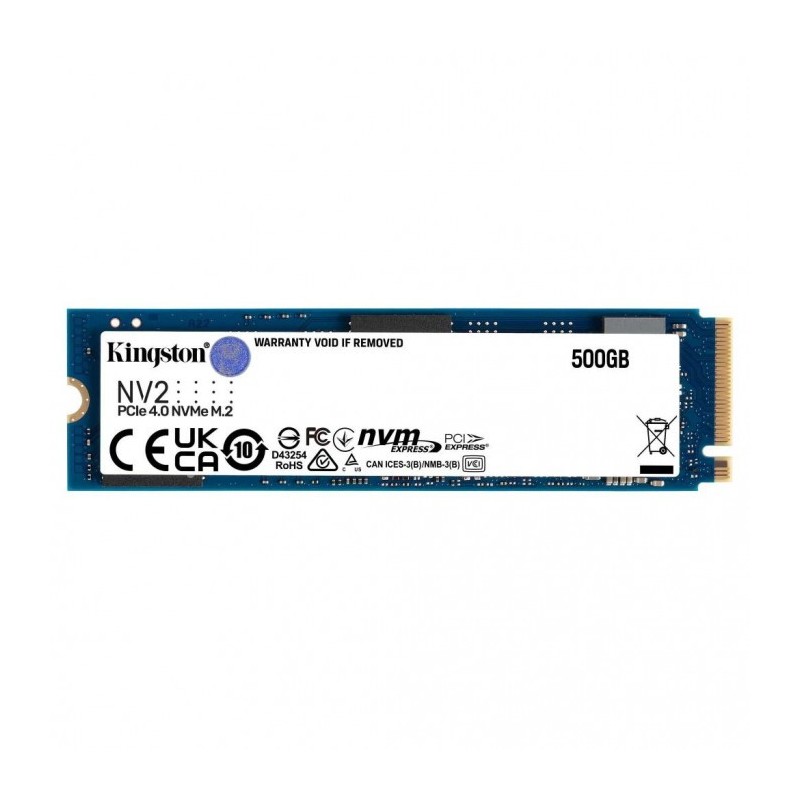 KINGSTON SSD INTERNO NV2 NVM 500GB M.2 PCIe 4.0 R/W 3500/2100