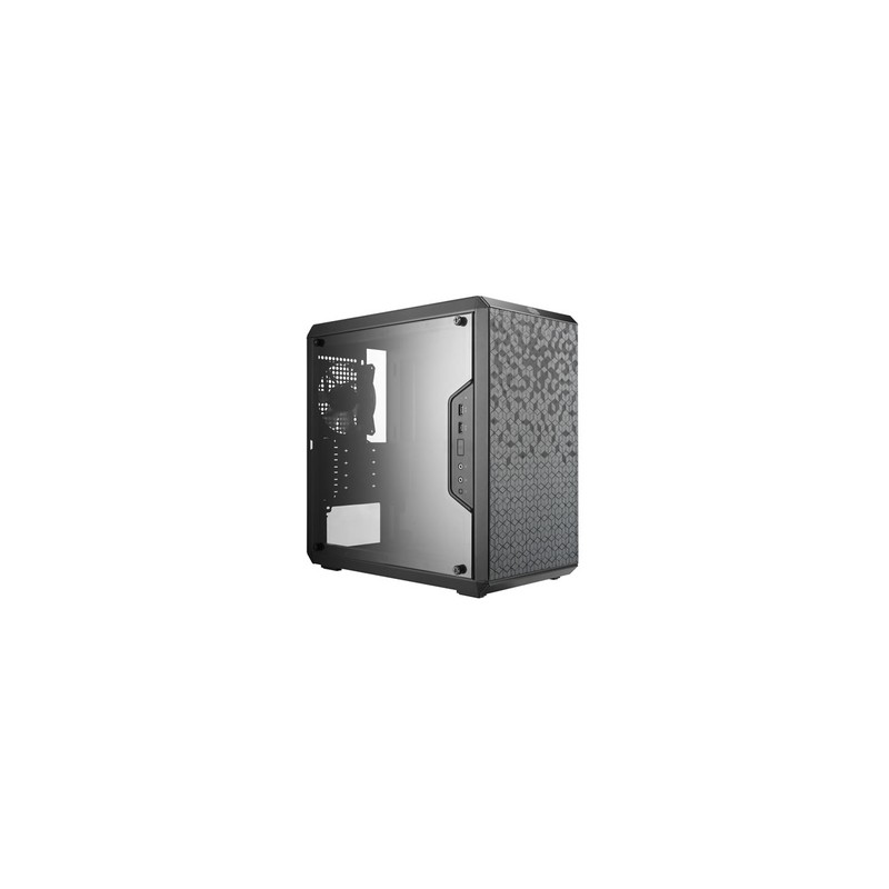 COOLER MASTER CASE MASTERBOX Q300L MID TOWER MICROATX-MINI ITX, USB3X2, AUDIO IO, 1X 3.5/2X 2.5"" BAY, 1X 120MM REAR FAN