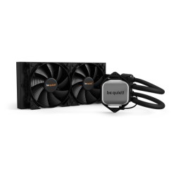 BE QUIET! DISSIPATORE A LIQUIDO PURE LOOP 240MM ALL IN ONE, 2 X 240MM PWM FAN, FOR INTEL SOCKET: 1200/2066/115X/2011(-3) SQUARE 