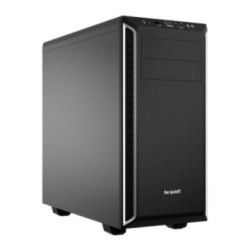 BE QUIET! CASE ATX PURE BASE 600, 7 HDD SLOT, 2XUSB3.0, 1XAUDIO I/O, SILVER